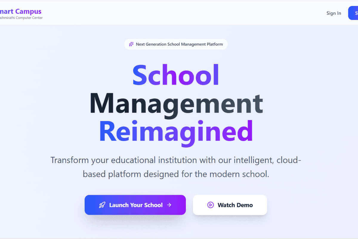 Multi School Admin System (SaaS ERP) - Image 1